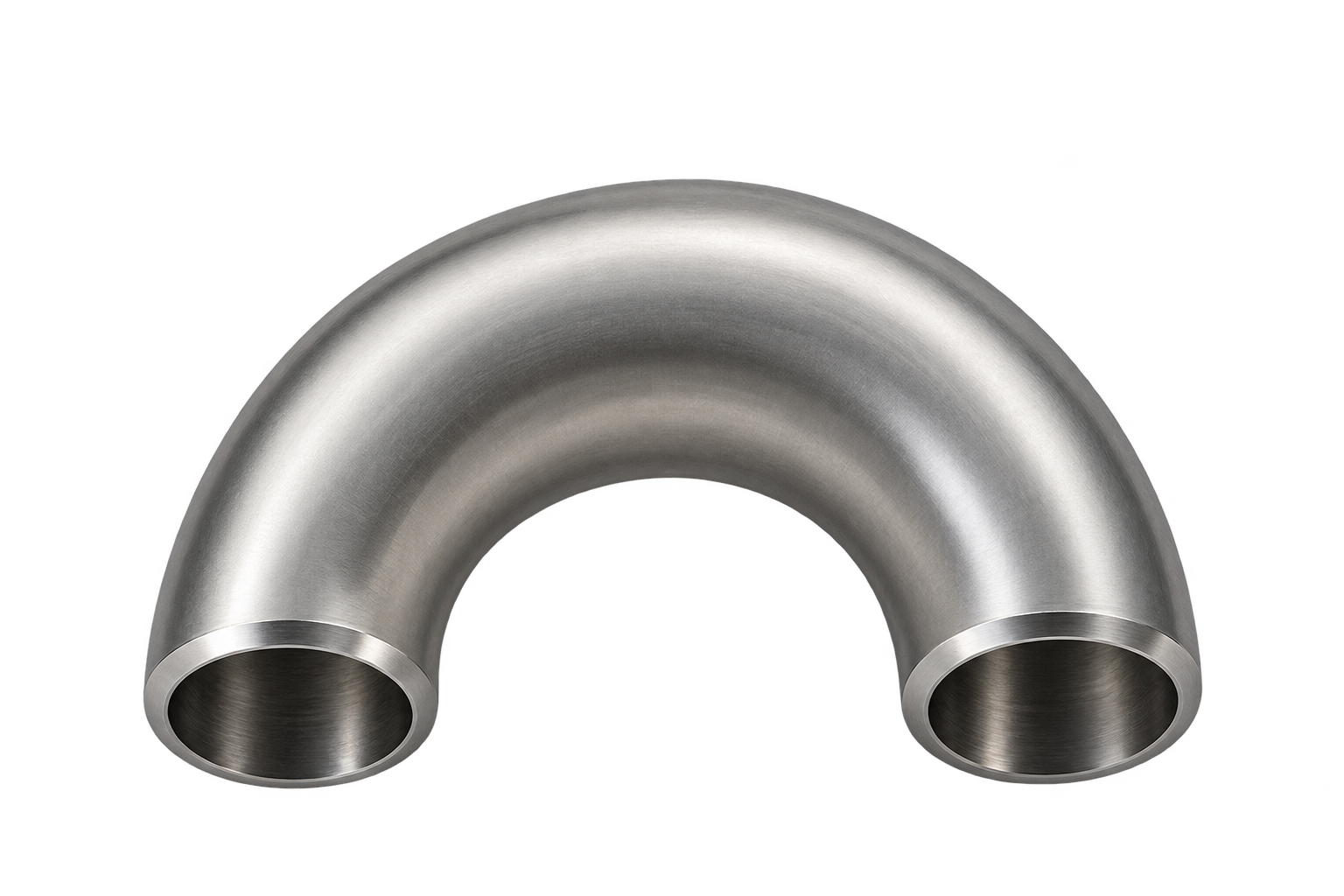 Stainless steel 180 degree butt weld return